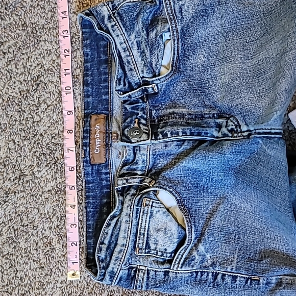 STUNNING CRYSP ACID WASH MOTO SKINNY JEANS - Picture 8 of 12